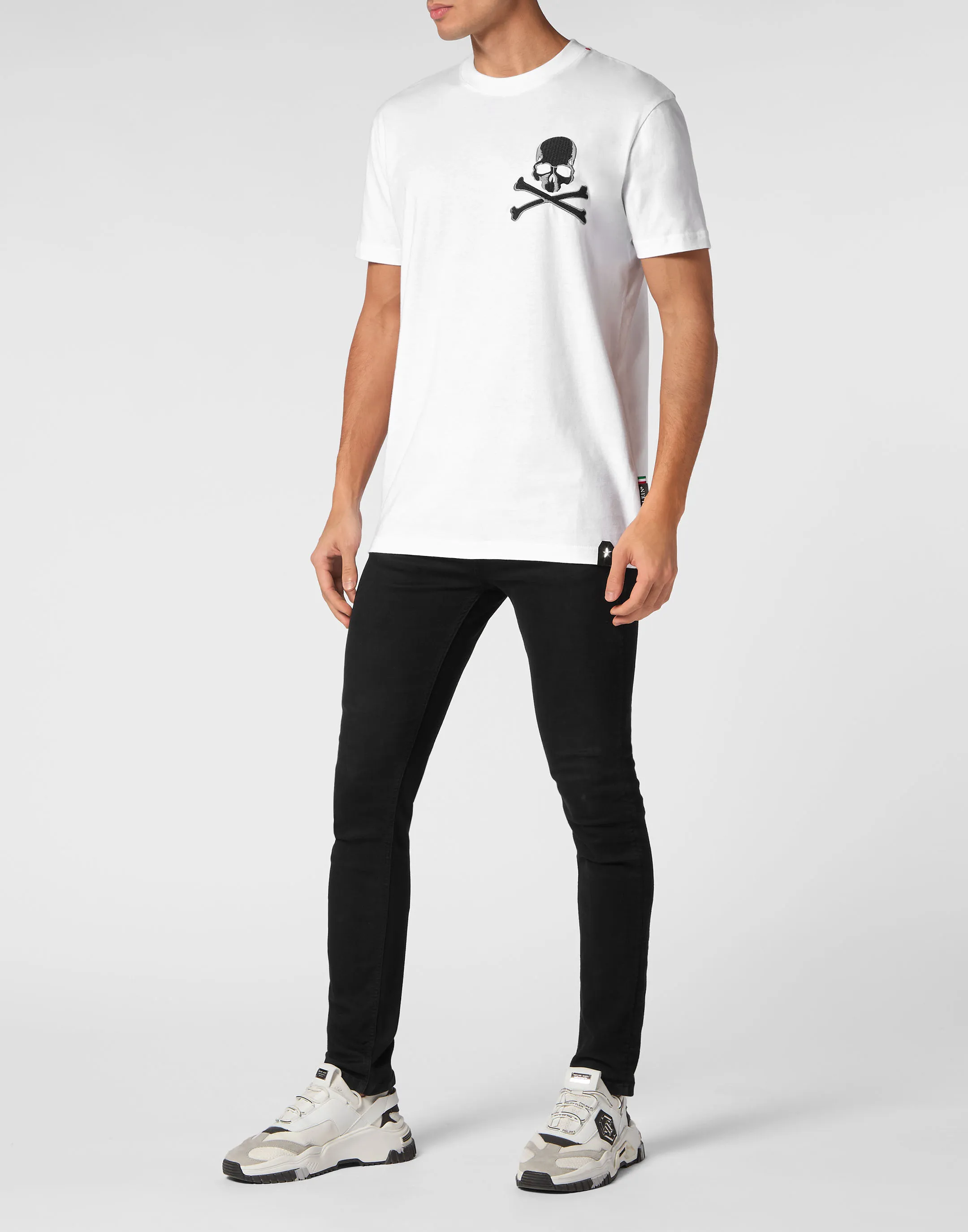 TSHIRT ROUND NECK SS SKULL&BONES