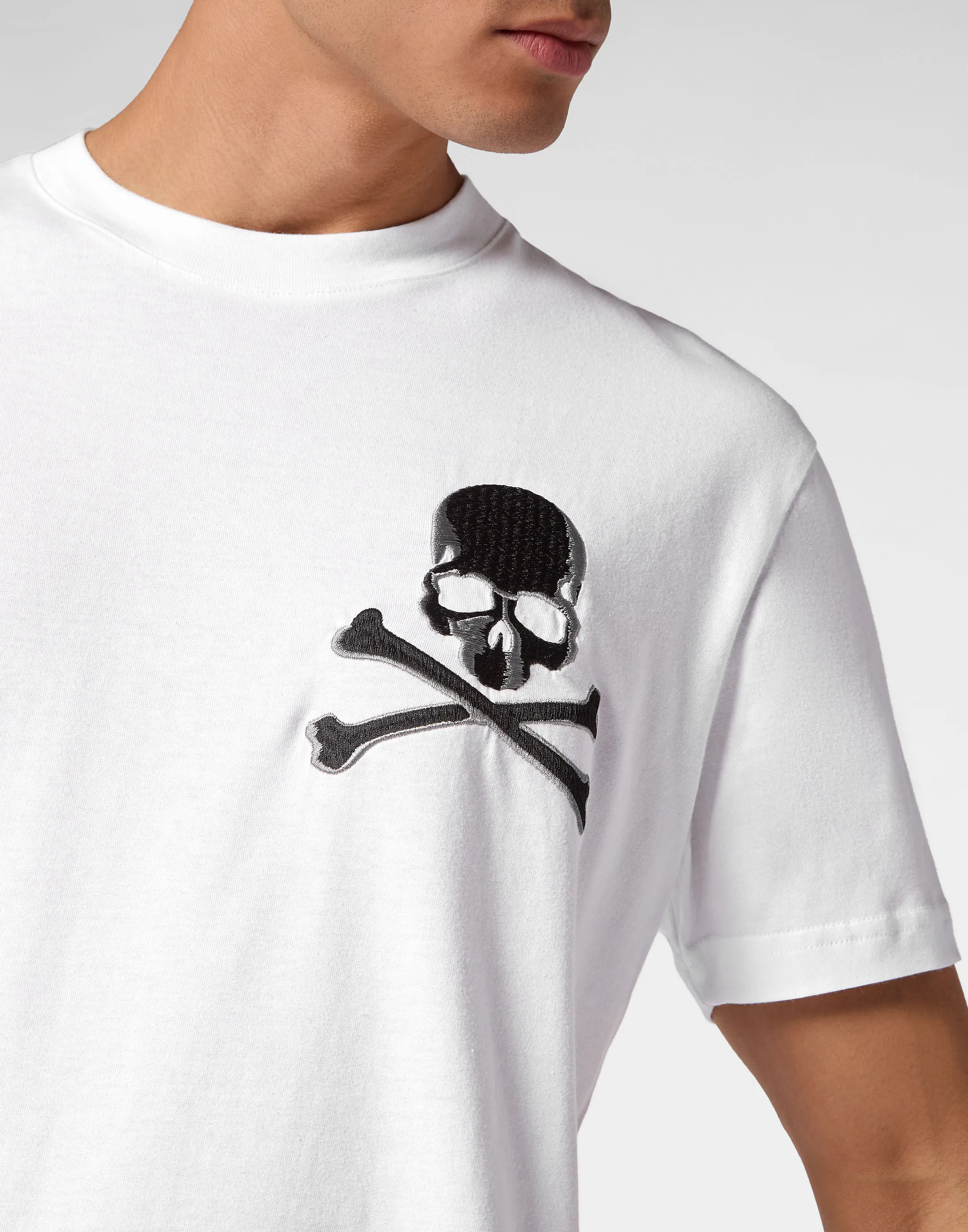 TSHIRT ROUND NECK SS SKULL&BONES