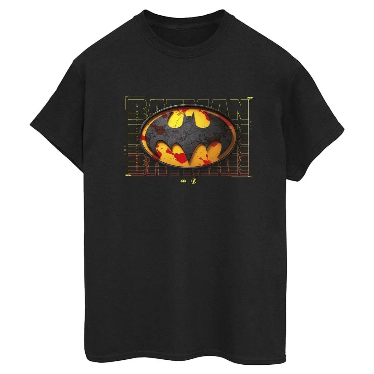 The Flash Batman Red Splatter