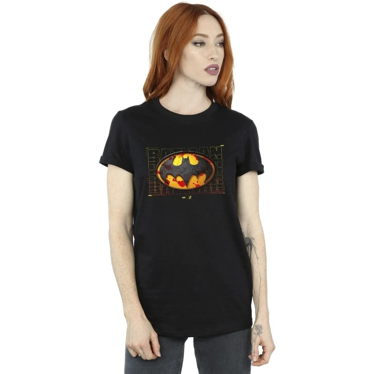 The Flash Batman Red Splatter