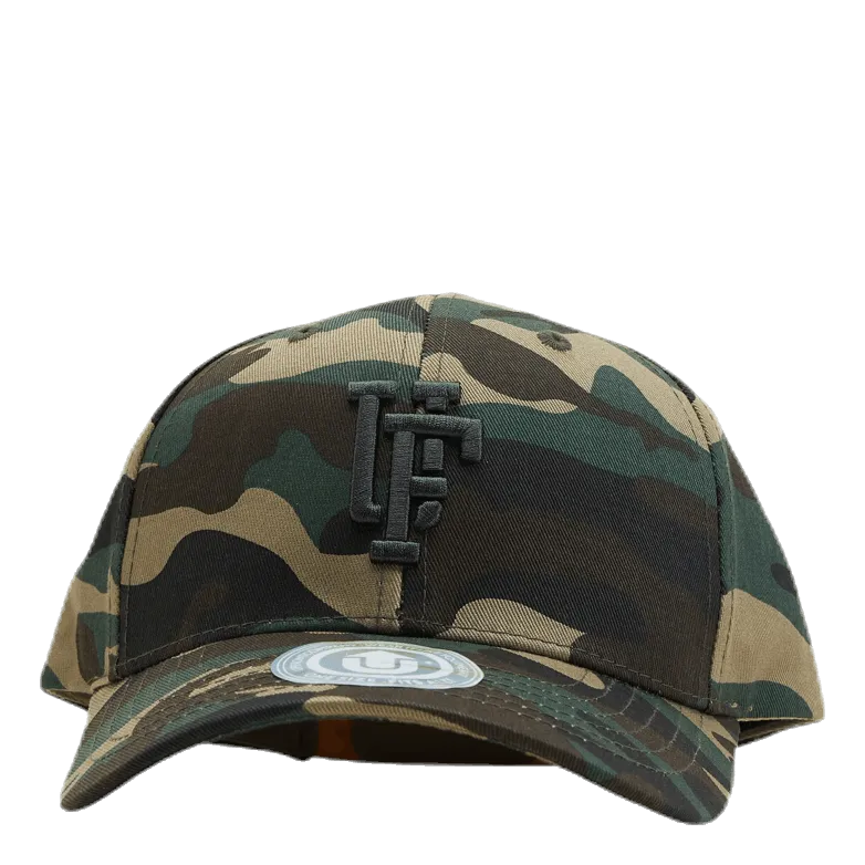 Upfront Spinback Youth Baseball Cap Patterned/Green