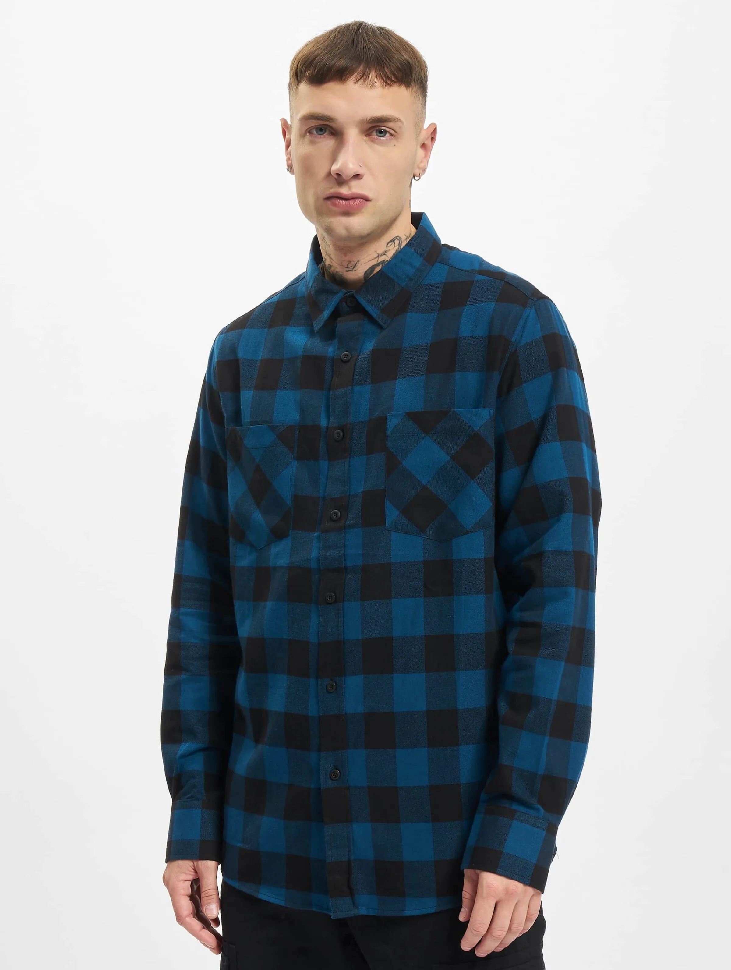 Urban Classics Checked Flanell