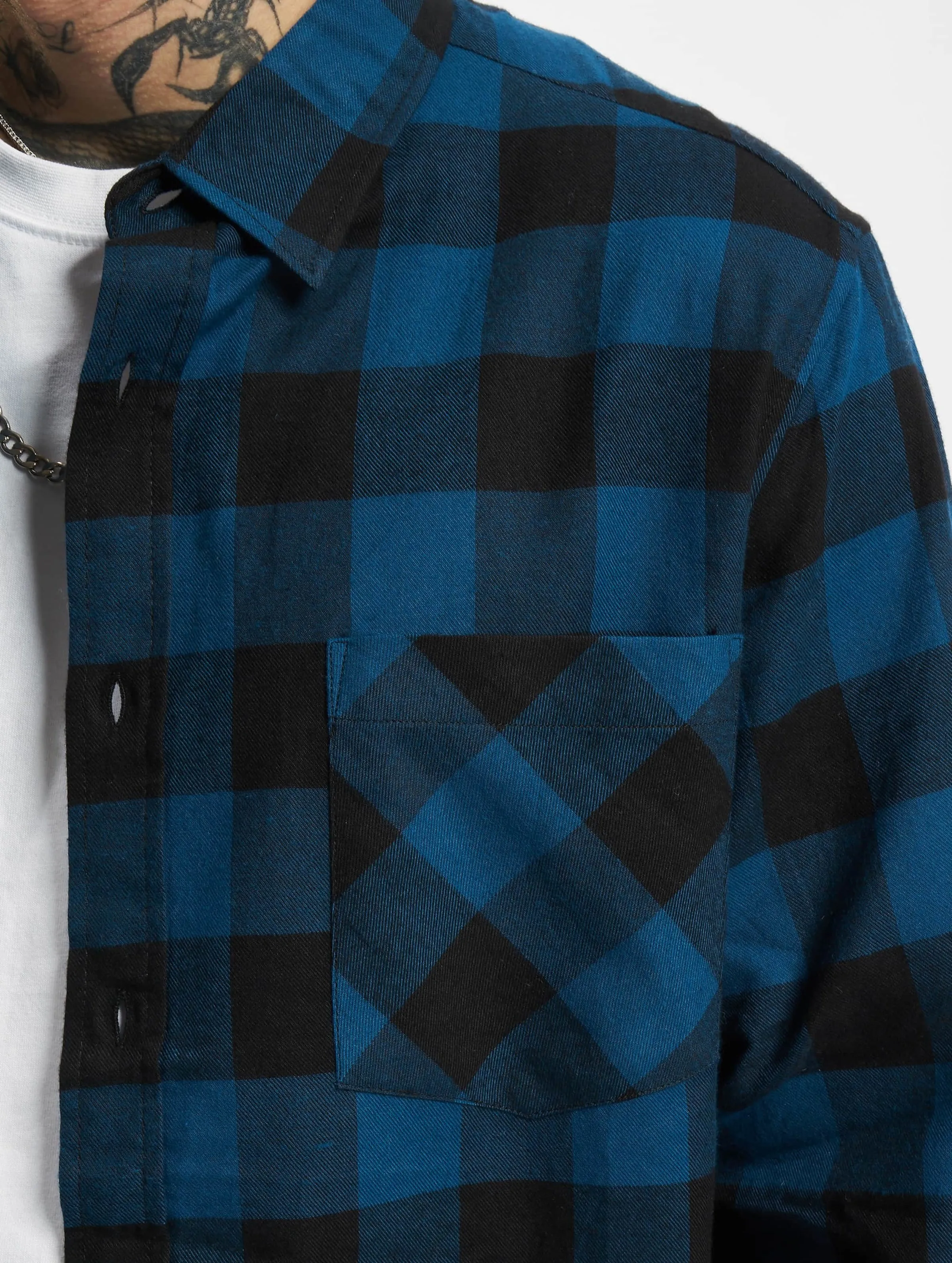 Urban Classics Checked Flanell