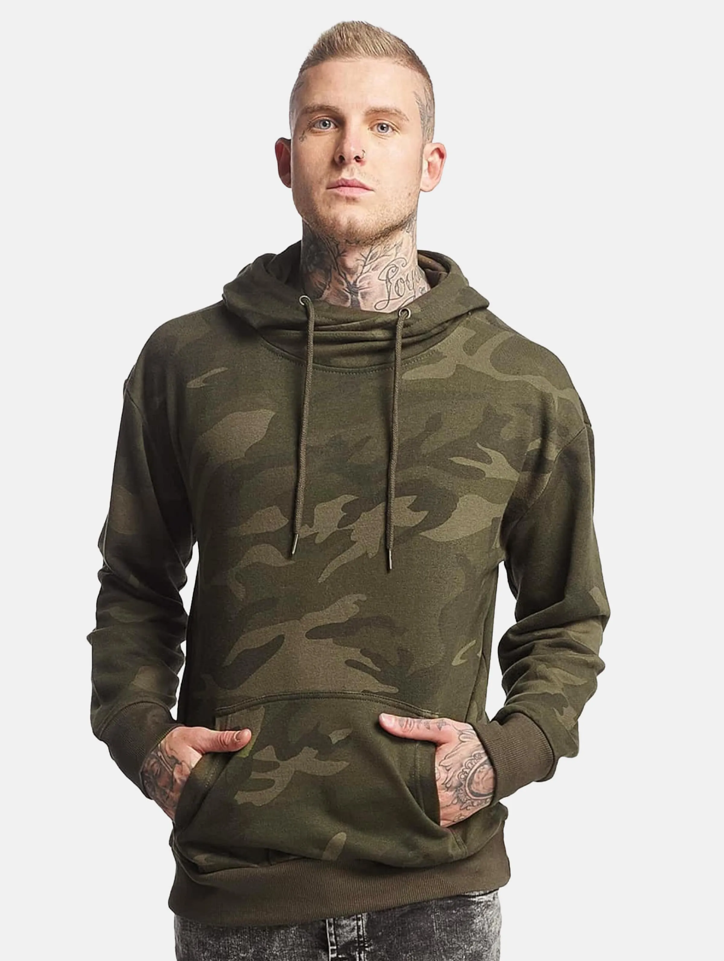 Urban Classics High Neck Camo