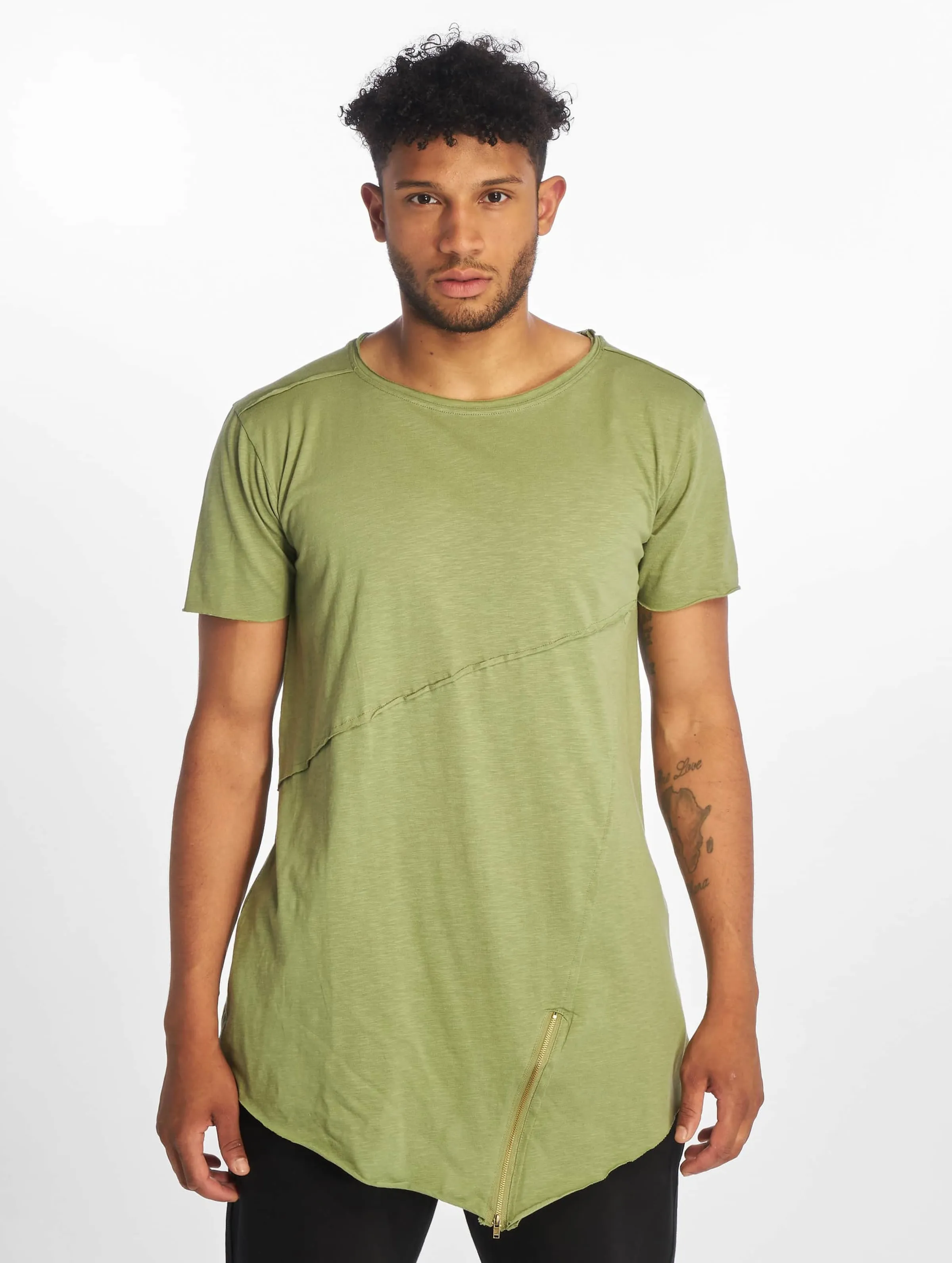Urban Classics Long Open Edge Front Zip