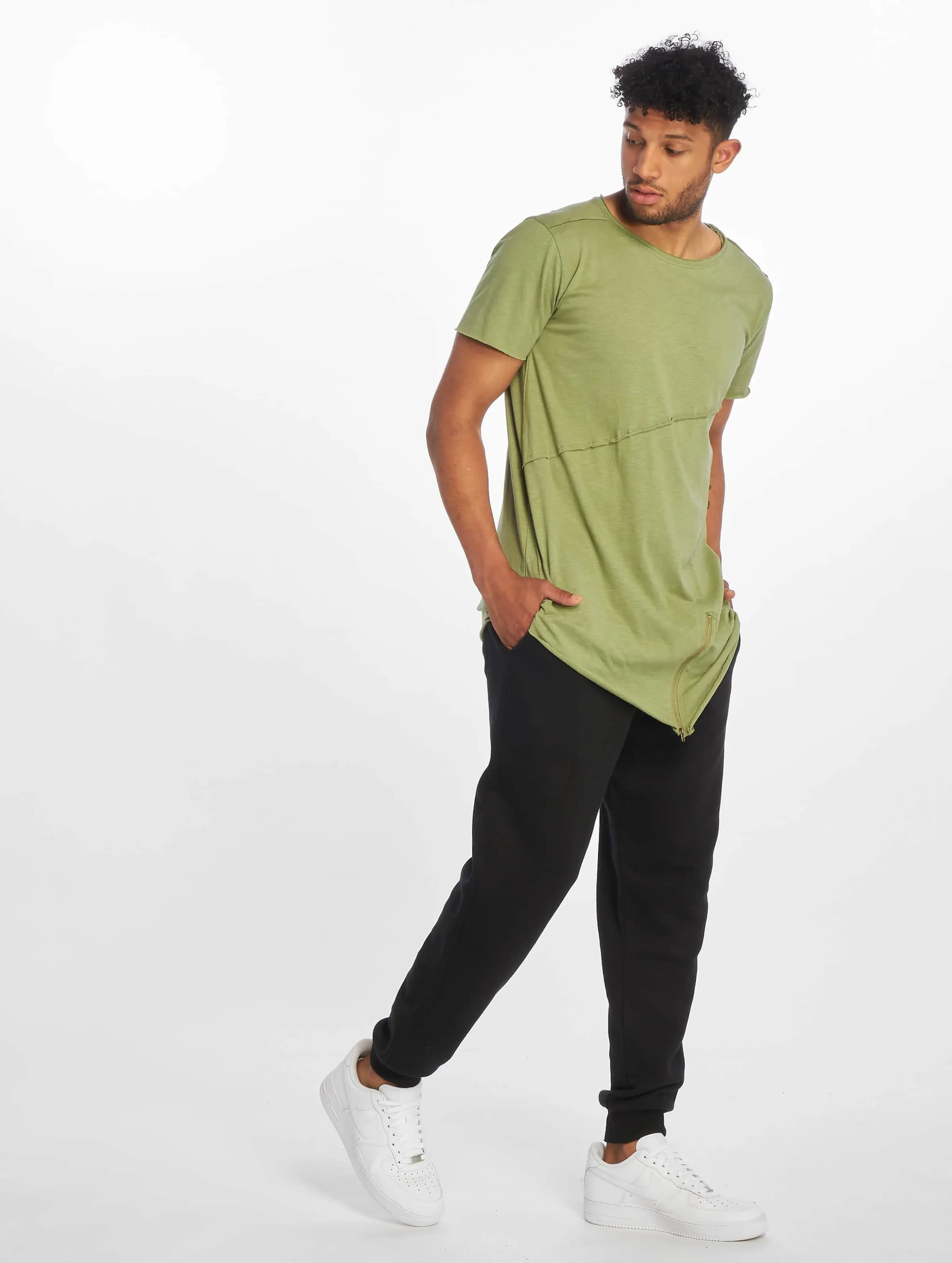 Urban Classics Long Open Edge Front Zip