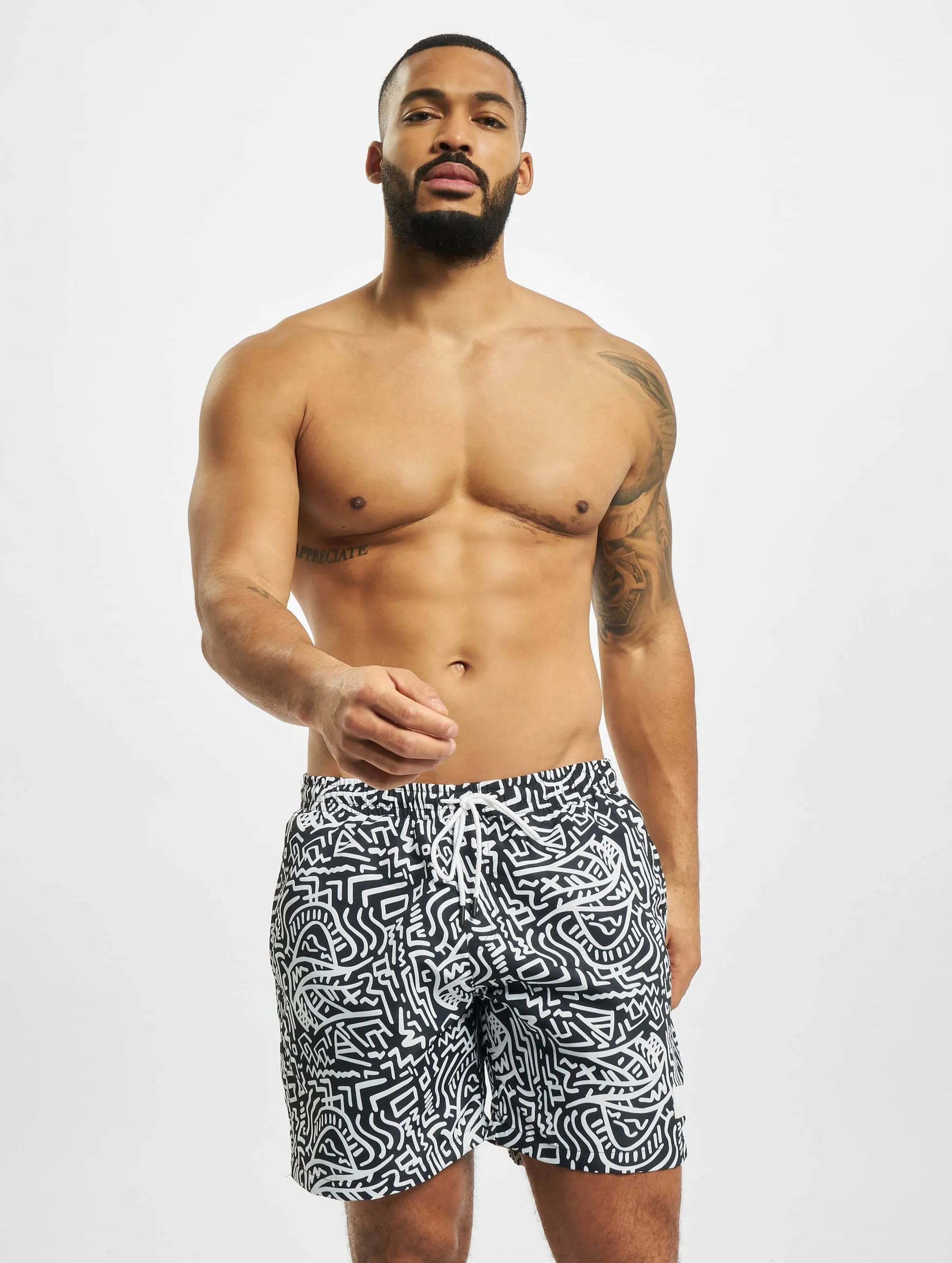 Urban Classics Pattern  Swim