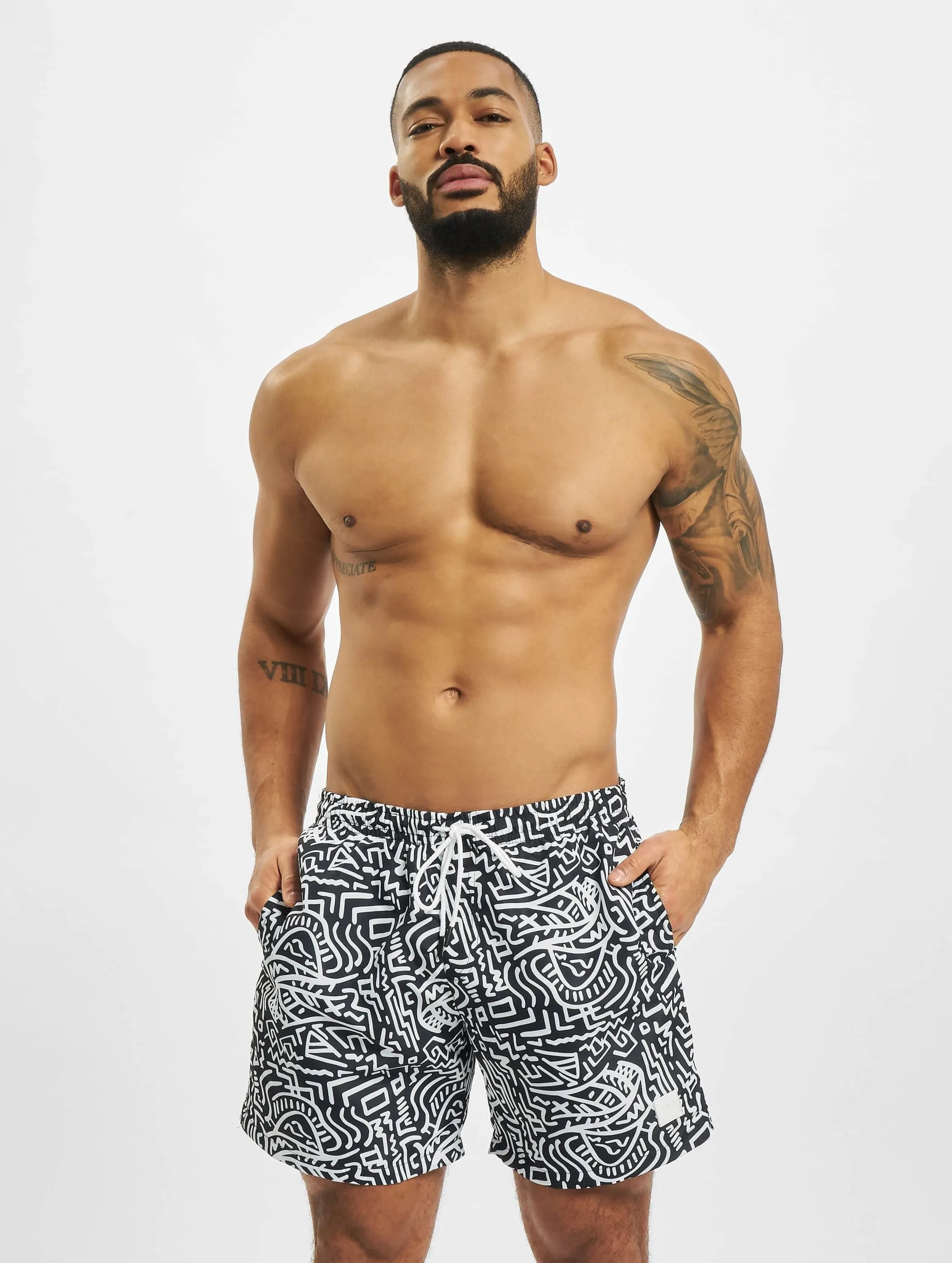 Urban Classics Pattern  Swim