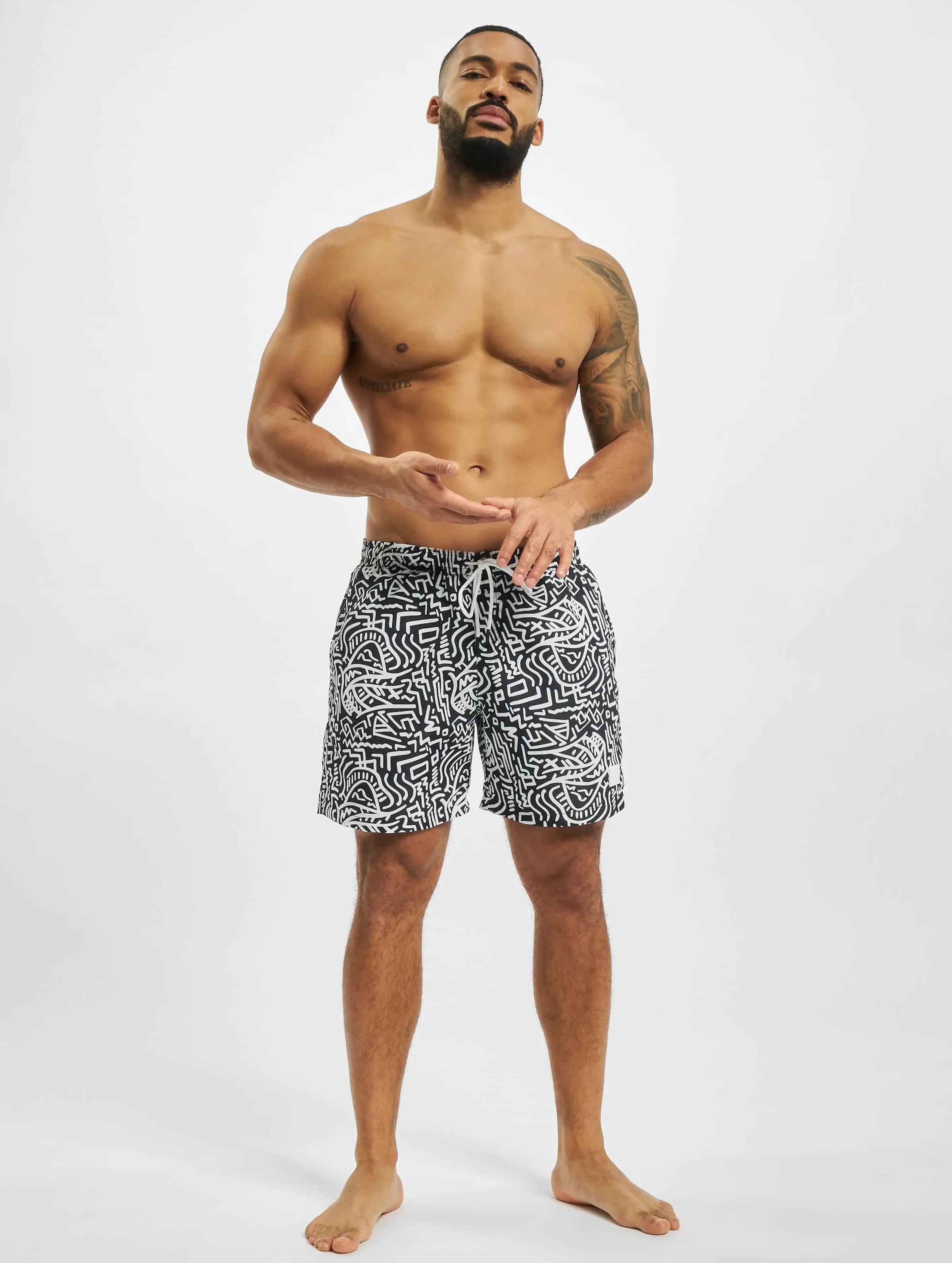 Urban Classics Pattern  Swim