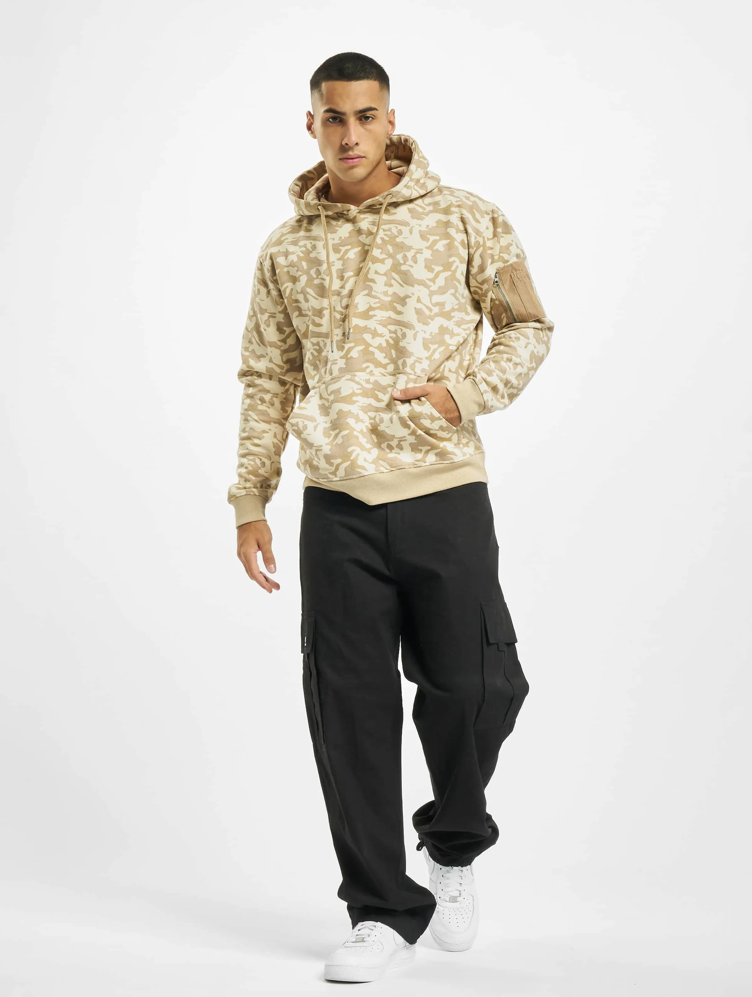 Urban Classics Sweat Camo Bomber