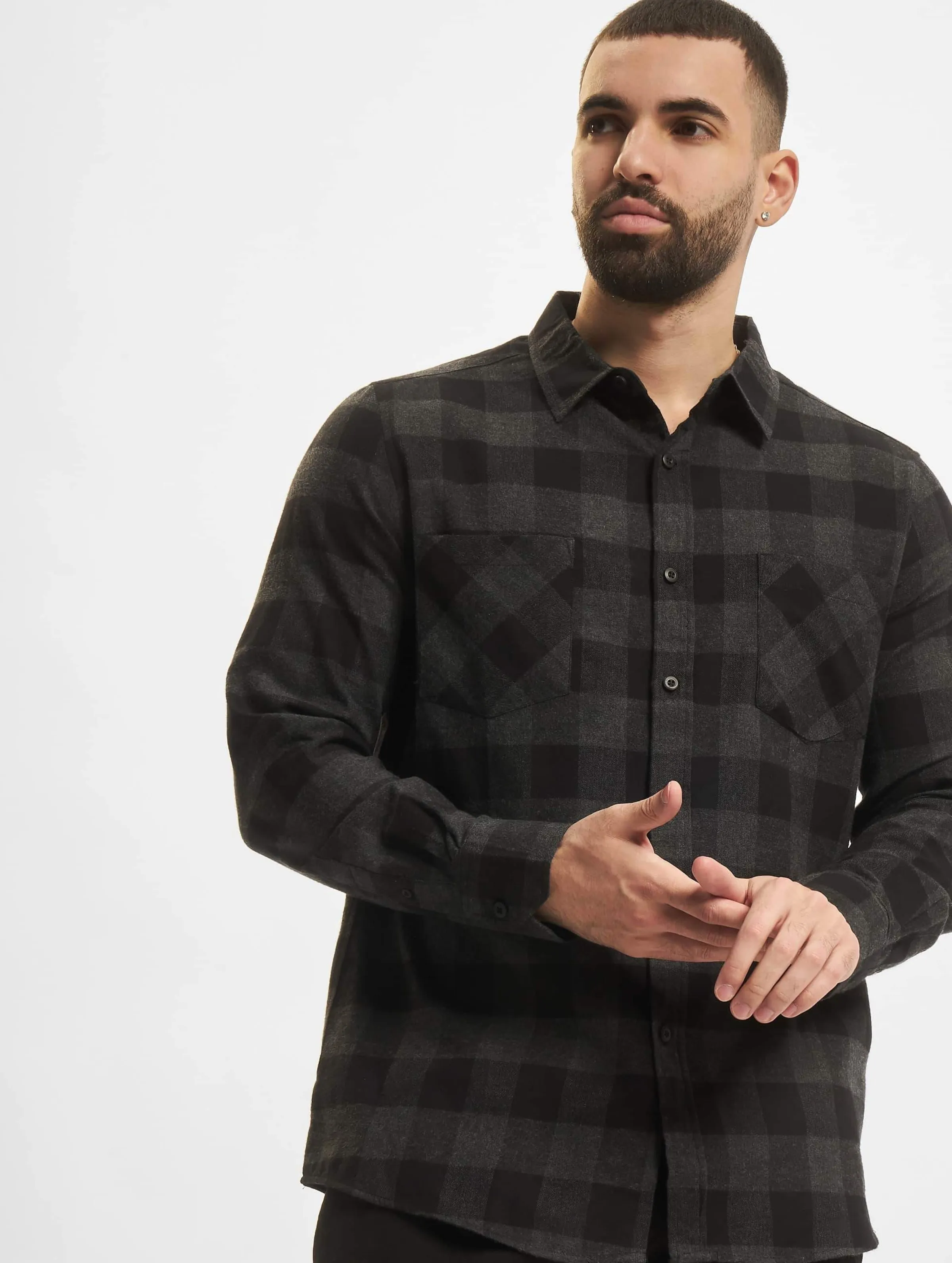 Urban Classics Urban Classics Checked Flanell Shirt