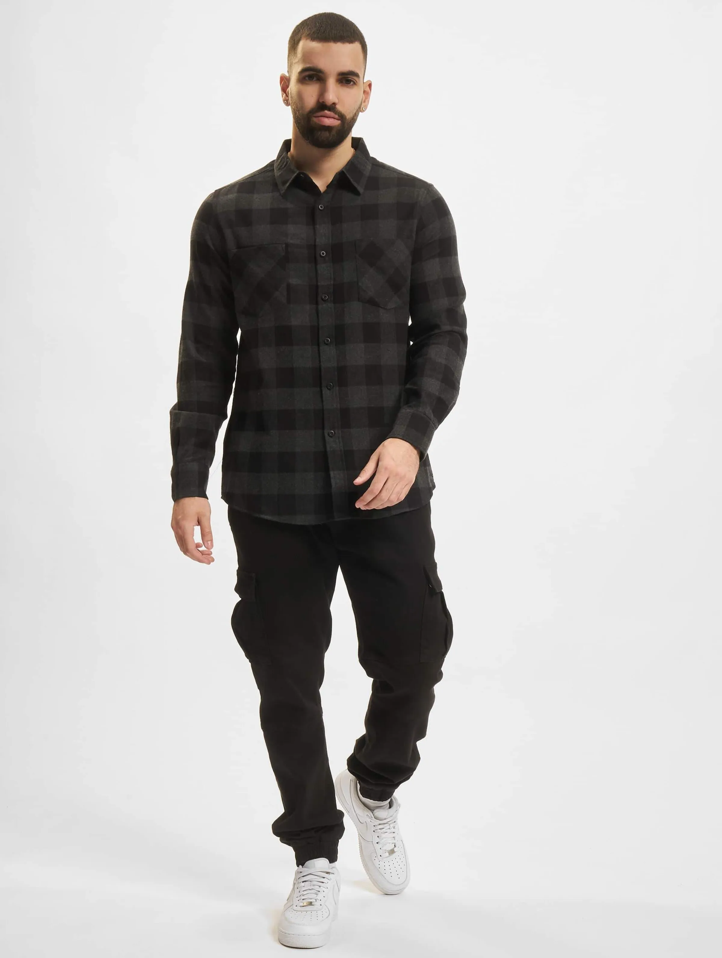 Urban Classics Urban Classics Checked Flanell Shirt