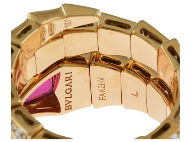 Víbora Serpenti Bulgari Dorado 