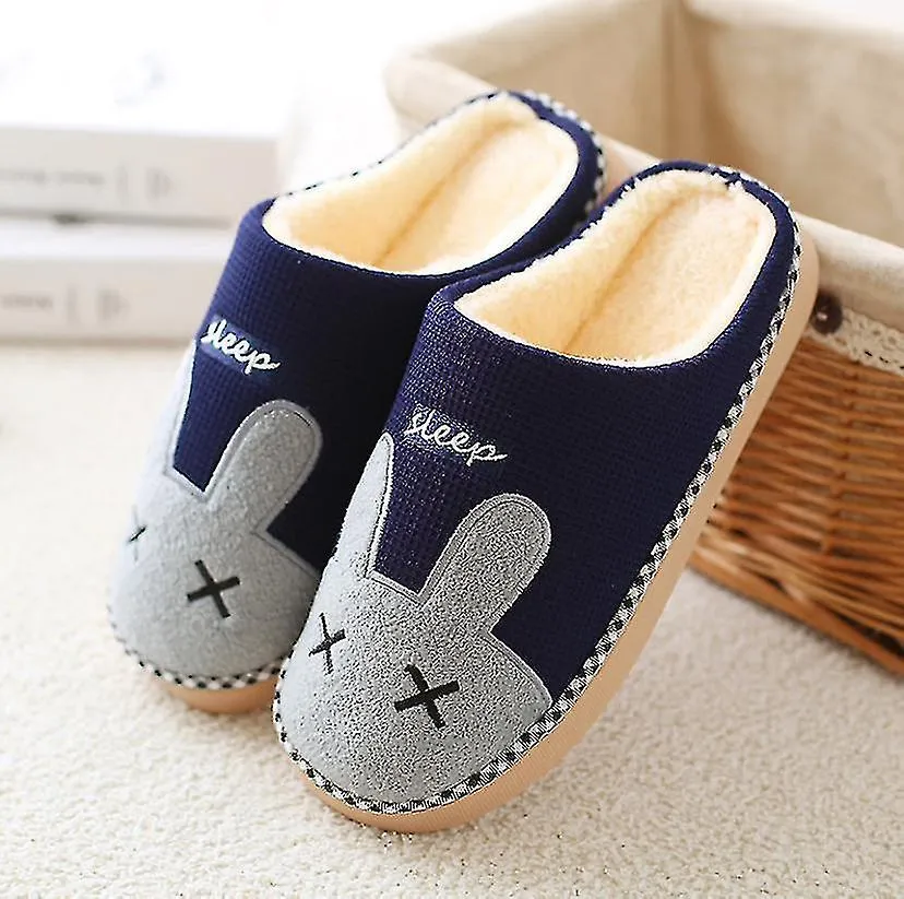 WINTER COTTON SLIPPERS SLIPPERS COZY HOME NONSLIP SLIPPERS