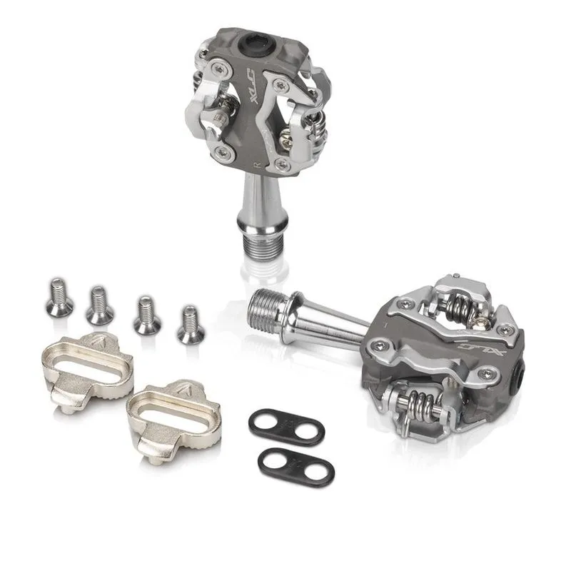 XLC PDS15 PEDAL AUTOM.MTB ALU 80X49MM BILAT.GR/PL  2501835501