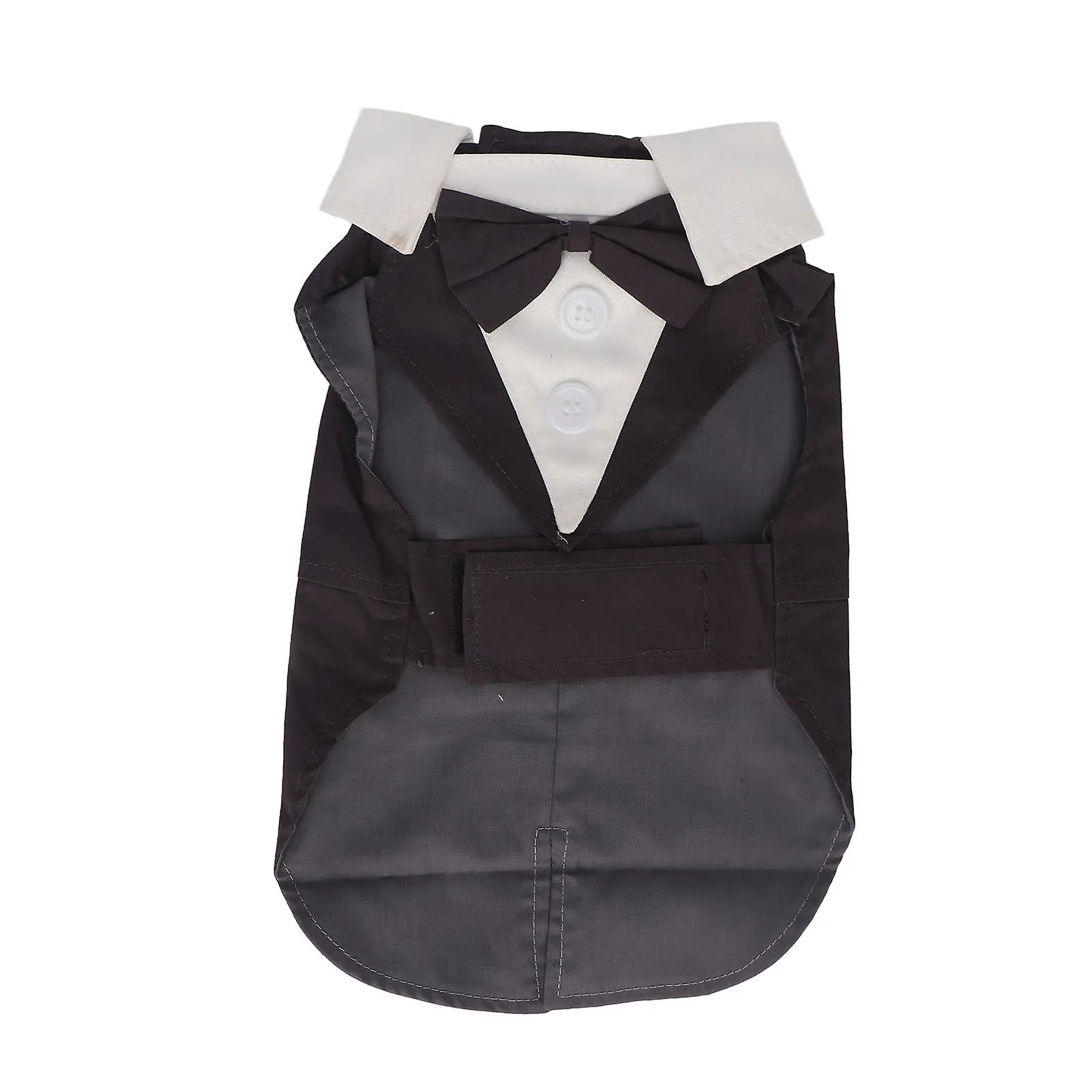 XS LIGHTWEIGHT COMFORTABLE DOG BOW TIE SUIT  CLASSIC TUXEDO STYLE FOR WEDDING PARTY