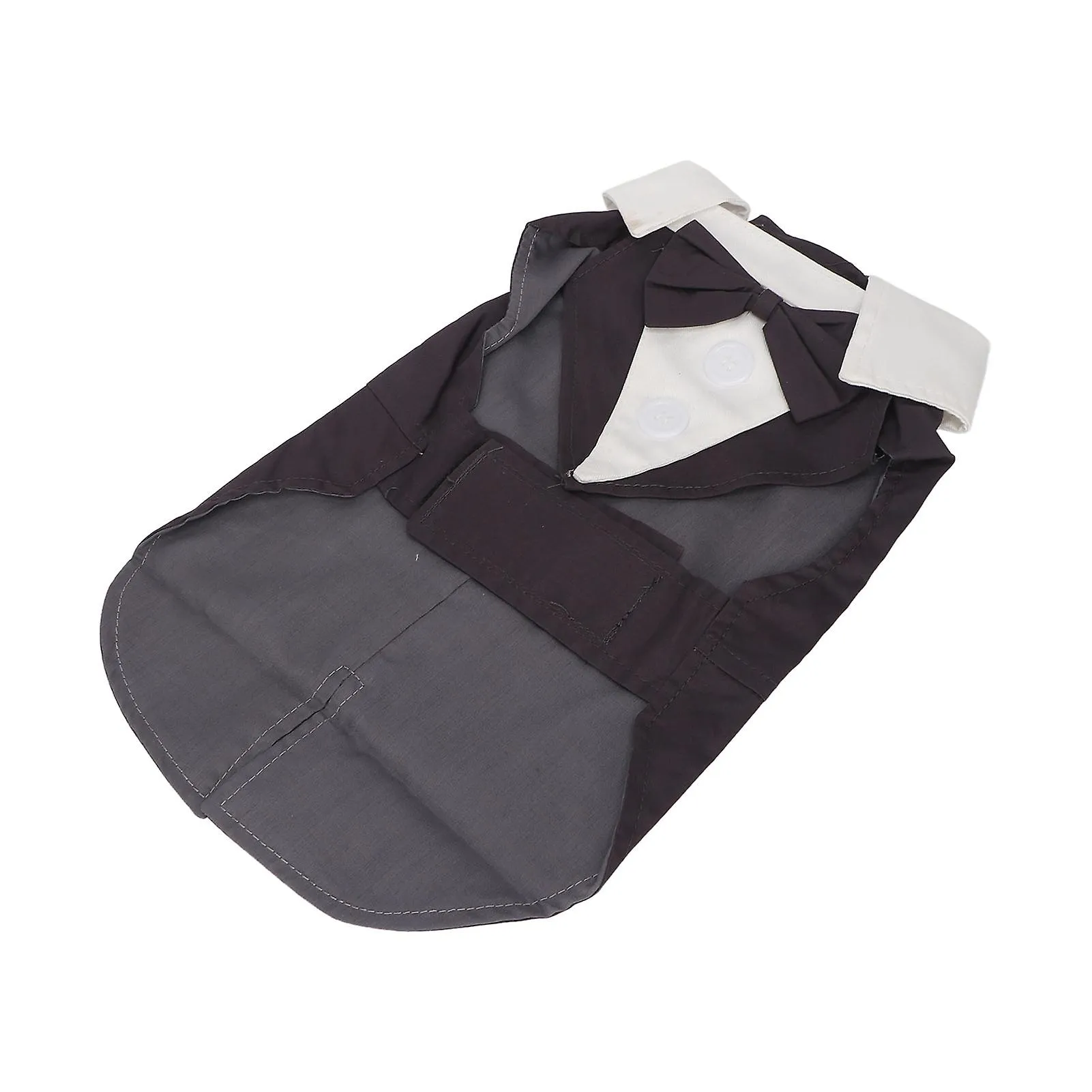 XS LIGHTWEIGHT COMFORTABLE DOG BOW TIE SUIT  CLASSIC TUXEDO STYLE FOR WEDDING PARTY