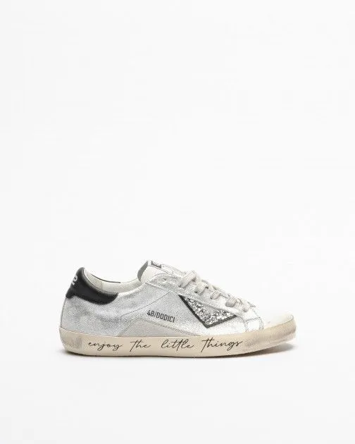 Zapatillas 4B12 Suprime Plateado