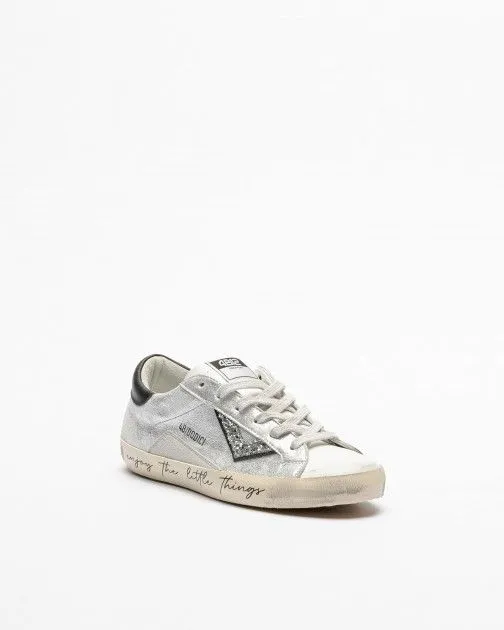 Zapatillas 4B12 Suprime Plateado