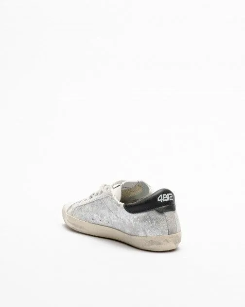 Zapatillas 4B12 Suprime Plateado