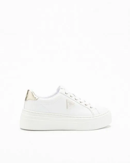 Zapatillas blancas Guess FLGAMAELE12 Blanco