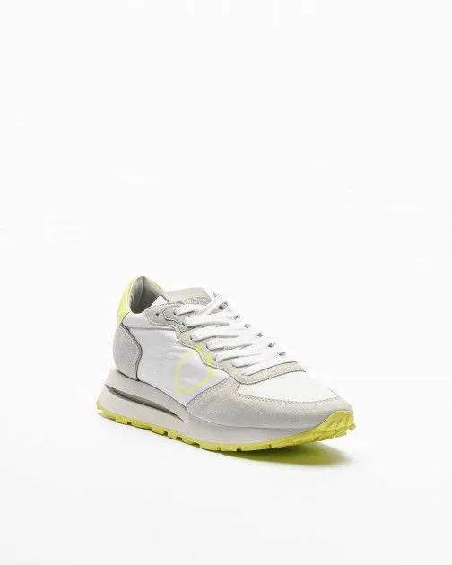 Zapatillas blancas Philippe Model Tropez Haute Low Man Blanco