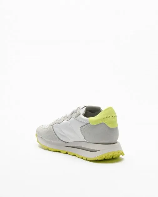 Zapatillas blancas Philippe Model Tropez Haute Low Man Blanco