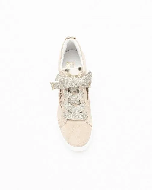 zapatillas de cuña PROF 9950 gris pardo