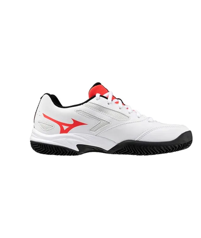 Zapatillas de Tenis Mizuno Exceed Star Cc Infantil Blanco