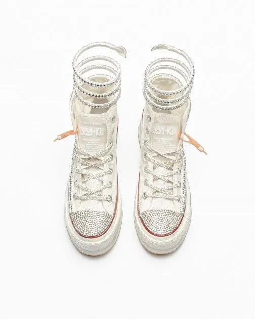 ZAPATILLAS NANKU COUTURE BA13 BLANCO