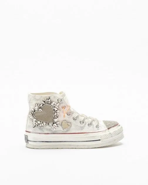ZAPATILLAS NANKU COUTURE NA05 BLANCO
