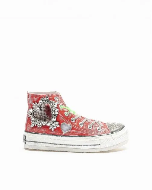 ZAPATILLAS NANKU COUTURE NA05 ROJO