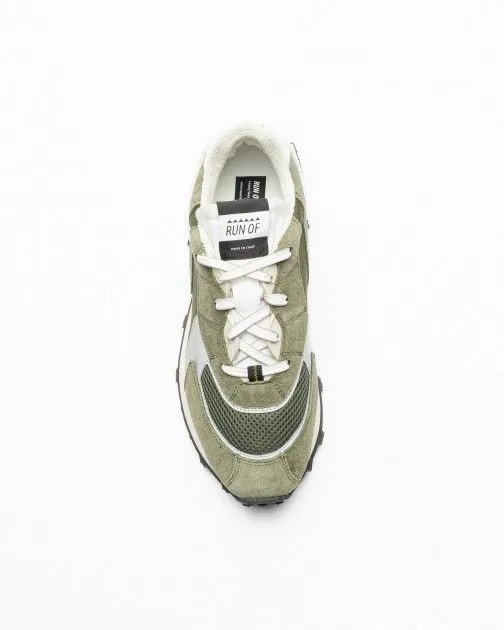 Zapatillas Run Of Military M Verde
